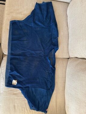 Champion Women's Navy Blue Mesh Jersey